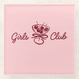 Meisjesclub Glazen Onderzetter