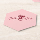 Meisjesclub Kartonnen Onderzetters (Schuin)