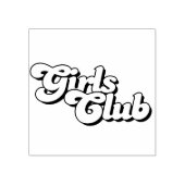 Meisjesclub Rubberstempel (Afrduk)