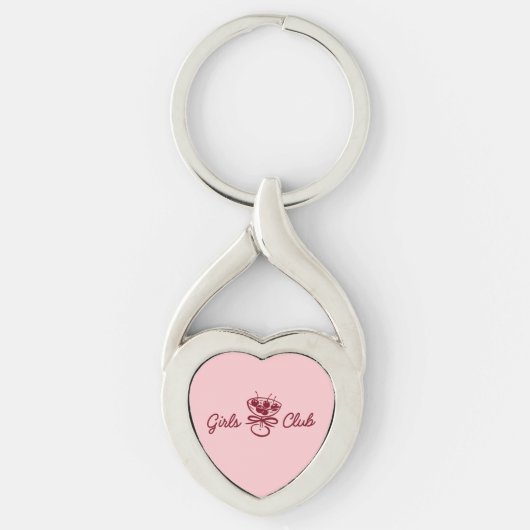 Meisjesclub Sleutelhanger (Voorkant)