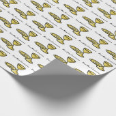 , meisjescommuniqué en bloed cadeaupapier (Hoek)