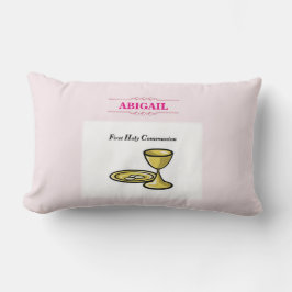 , meisjescommuniqué en bloed kussen