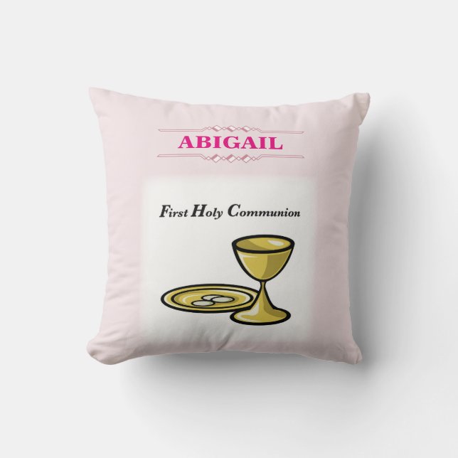 , meisjescommuniqué en bloed kussen (Voorkant)