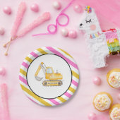 Meisjesconstructie Borden Papieren Bordje (Feest)