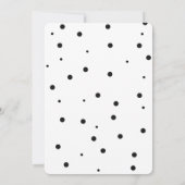 Meisjesdag / Bachelorette / Glamor Party Invite Kaart (Achterkant)