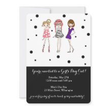 Meisjesdag / Bachelorette / Glamor Party Invite