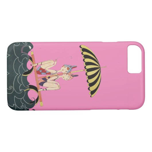 Meisjesdag bij de strand Case-Mate iPhone case (Achterkant (Horizontaal))