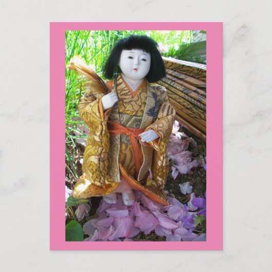 Meisjesdag Briefkaart (Voorkant)