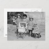 Meisjesdag uit, 1922 briefkaart (Voorkant / Achterkant)