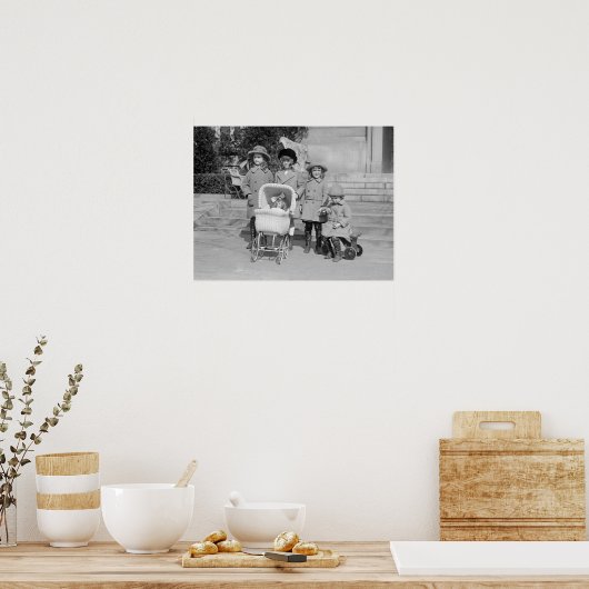 Meisjesdag uit, 1922 poster (Keuken)