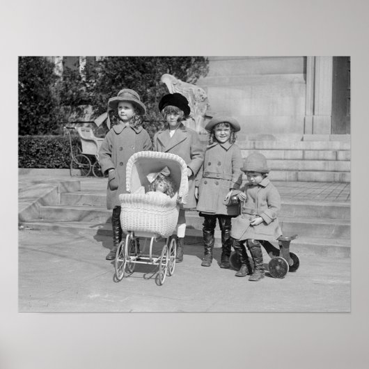 Meisjesdag uit, 1922 poster (Voorkant)