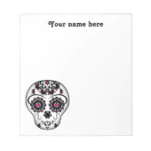 Meisjesdag van de dode suikerschedel notitieblok (Voorkant)