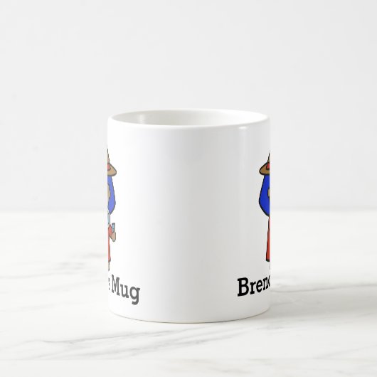 Meisjesdetective met Magnifying Glass Koffiemok (Center)