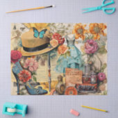 Meisjesdromen Collage Tissuepapier (Craft)