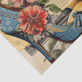 Meisjesdromen Collage Tissuepapier (Detail)