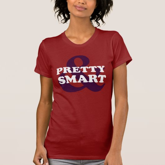 Meisjesempowerment: U kunt en slim zijn T-shirt (Voorkant)