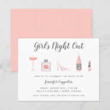Meisjesfeest in de nacht van de bachelorette