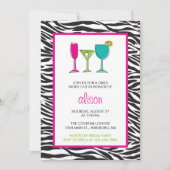 Meisjesfeest in de nacht van de bachelorette kaart (Voorkant)