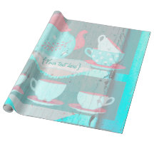 Meisjesfeest Tea Party Shabby-Chic Personalized