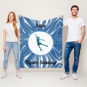 Meisjesfiguur Skleece Blanket Fleece Deken