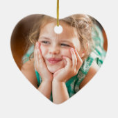  meisjesfoto keramisch ornament (Achterkant)