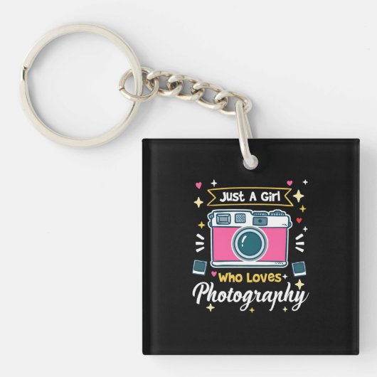 Meisjesfotografie Sleutelhanger (Voorkant)