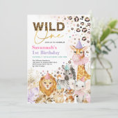 Meisjesgezelschapsdieren foto één dag in de vrije  kaart (Staand voorkant)