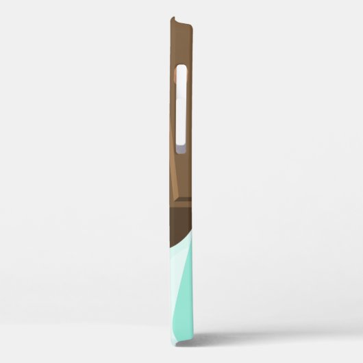 Meisjeshand die de alarmklok aandrukt Case-Mate iPhone case (Achterkant / Links)