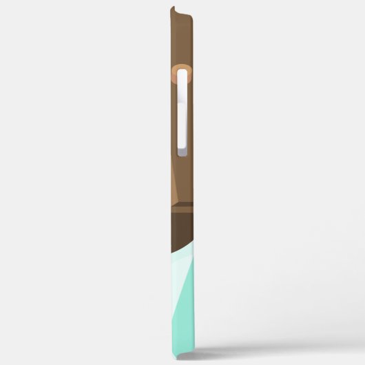 Meisjeshand die de alarmklok aandrukt Case-Mate iPhone case (Achterkant / Links)