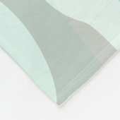 Meisjeshand die de alarmklok aandrukt fleece deken (Hoek)