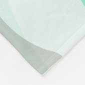 Meisjeshand die de alarmklok aandrukt fleece deken (Hoek)