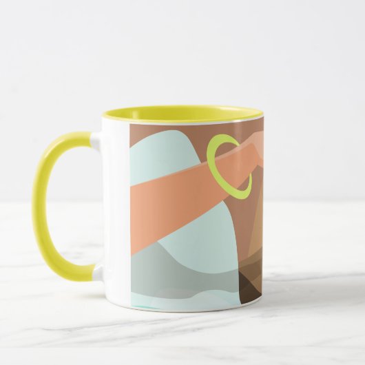 Meisjeshand die de alarmklok aandrukt mok (Links)