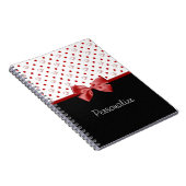 Meisjesharten en pooldijen met naam notitieboek (Rechterzijde)