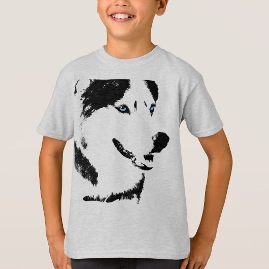 MeisjesHusky Shirt Sled Dog Kind Husky T-shirts (Voorkant)