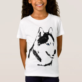 MeisjesHusky Shirt Sled Dog Kind Husky T-shirts