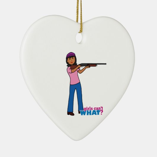 Meisjesjacht Keramisch Ornament (Rechts)