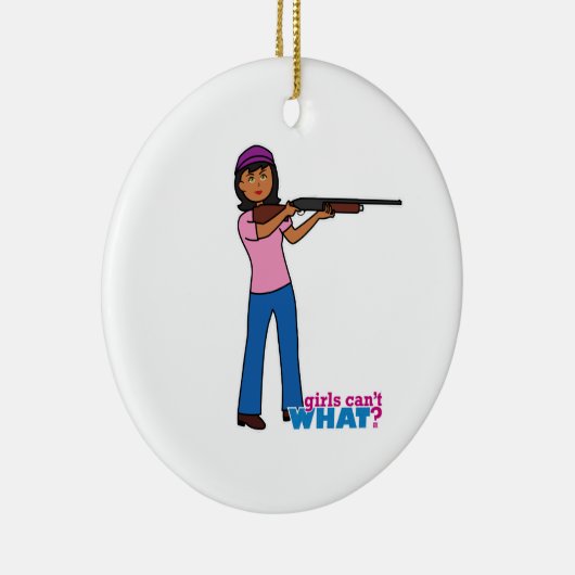 Meisjesjacht Keramisch Ornament (Rechts)