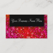 Meisjesjongen Glitter Professional Hair Make-up Ar Visitekaartje (Achterkant)