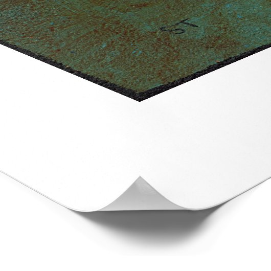 Meisjeskattenlaarzen strippen sokken leuk heksenku poster (Hoek)