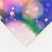 Meisjeskleur Burst Ballet Dancer Fleece Blanket (Hoek)