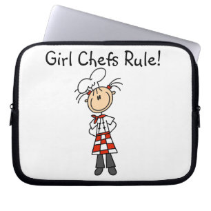 Meisjeskoks zijn de baas laptop sleeve