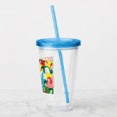 Meisjeskracht Acryl Drinkbeker (Links)