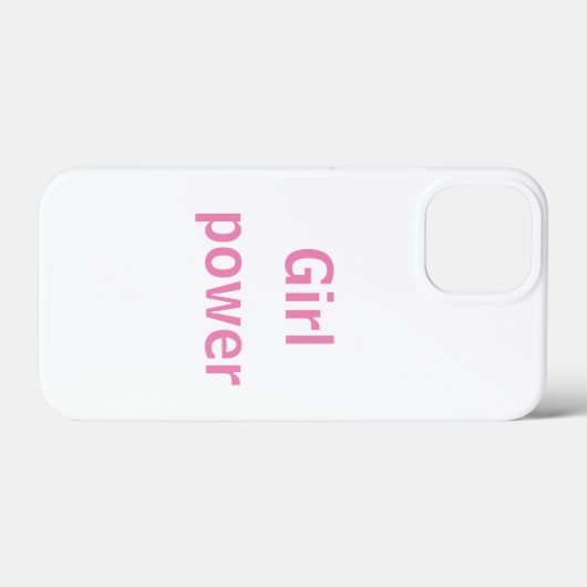 meisjeskracht Case-Mate iPhone case (Achterkant (horizontaal))