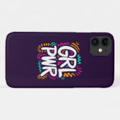 Meisjeskracht Case-Mate iPhone Case (Achterkant (horizontaal))