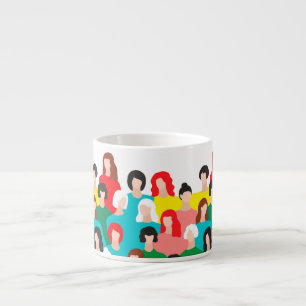 Meisjeskracht Espresso Kop