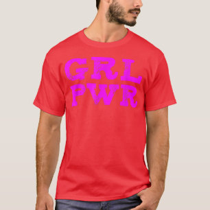 Meisjeskracht Feminisme Feministische meisjes mond T-shirt
