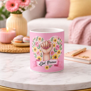 Meisjeskracht Feministisch Koffiemok