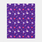 Meisjeskracht Fleece Deken (Voorkant)