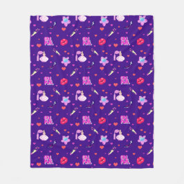 Meisjeskracht Fleece Deken