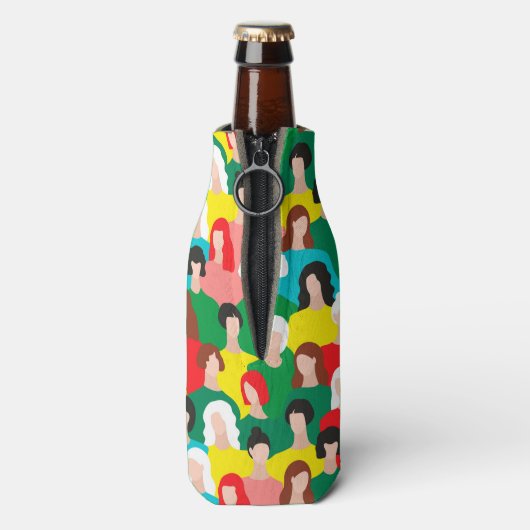 Meisjeskracht Flesjeskoeler (Fles Achterkant)